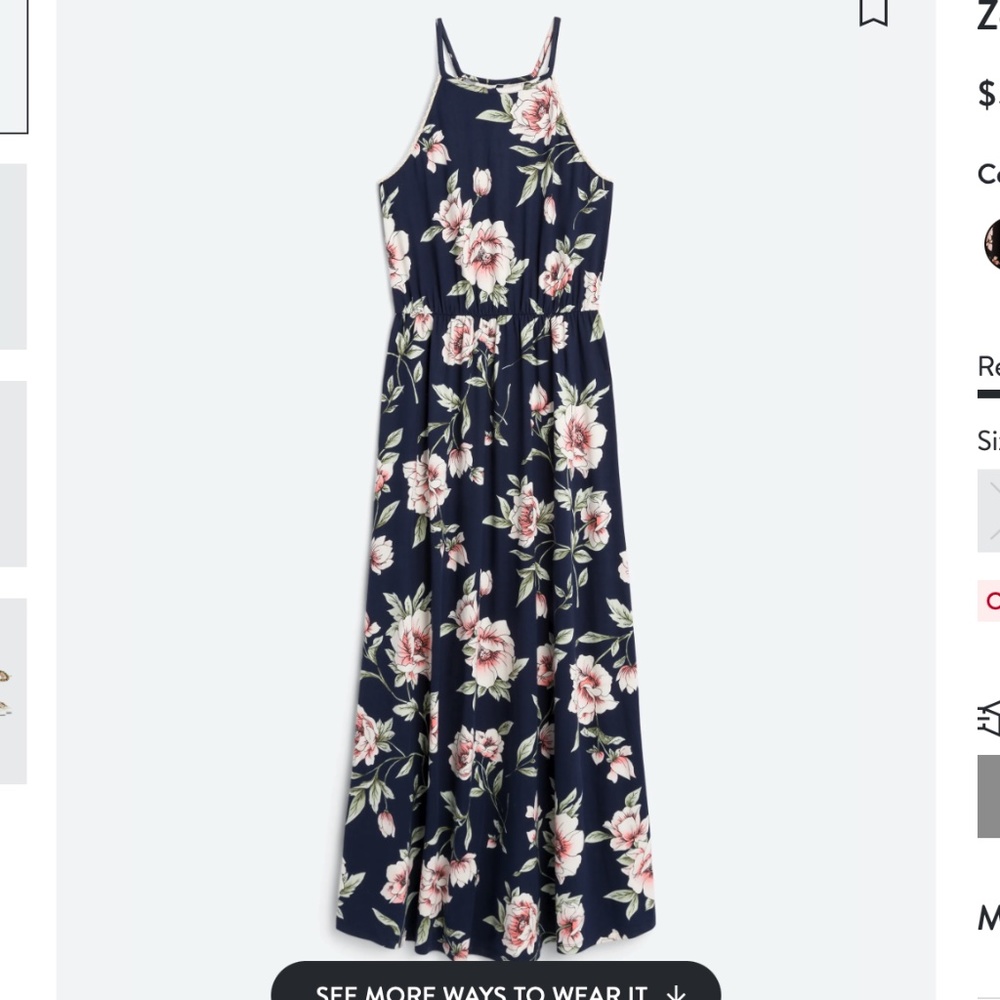 FRENCH GREY Zoe Knit Maxi Dress